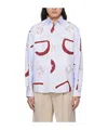 Jacquemus La Chemise Simon Cotton Shirt In White