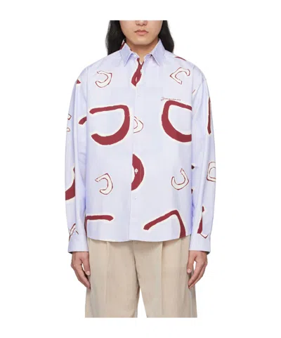 JACQUEMUS LA CHEMISE SIMON LONG-SLEEVED SHIRT