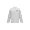 Jacquemus Simon Palm Tree Print Shirt In White