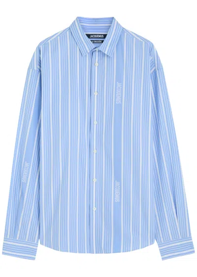 JACQUEMUS JACQUEMUS LA CHEMISE SIMON PRINTED WOVEN SHIRT