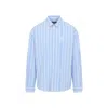 Jacquemus La Chemise Simon Logo Striped Shirt