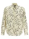 Jacquemus 'simon Leaf Print Shirt'