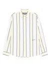 Jacquemus Simon Shirt Buttoned Cuffs Striped Pattern In Multi