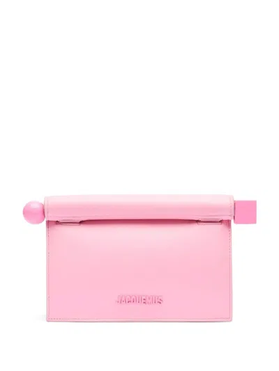 JACQUEMUS LA CLUTCH BAG ROND CARRÉ PICCOLA