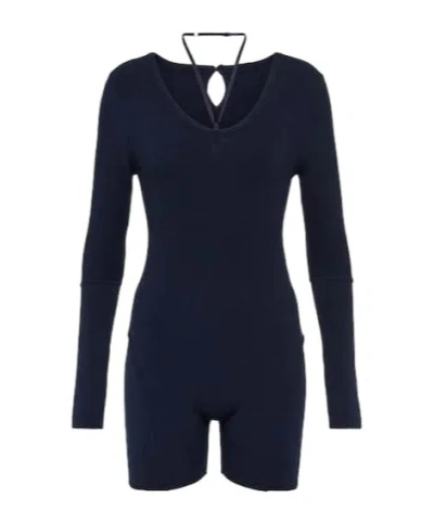 Jacquemus La Combinaison Cielo Playsuit In Blue