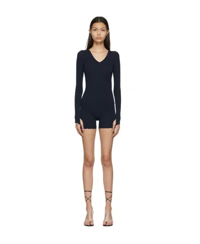 Jacquemus La Combinaison Cielo Romper In Black