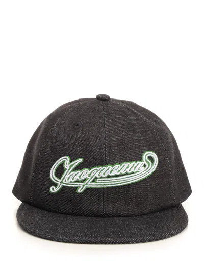 Jacquemus La Croisière Baseball Cap In Blue