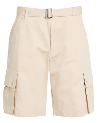 Jacquemus La Croisière Man Shorts & Bermuda Shorts Beige Size 34 Cotton, Linen In Neutral