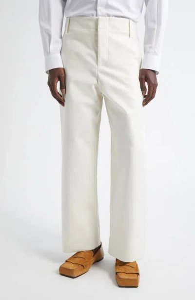Jacquemus La Croisière Marino Pants In Off-white