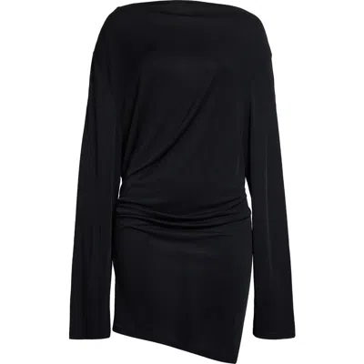 Jacquemus The Croisière Open-back Mini Dress In Black