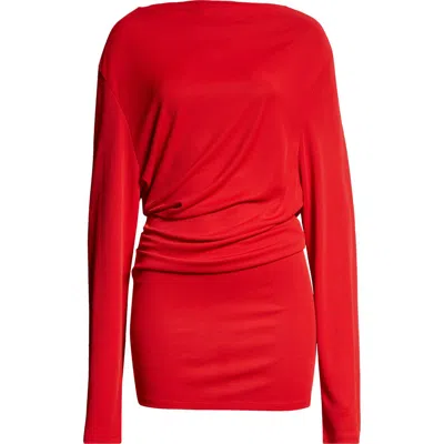 Jacquemus The Croisière Open-back Mini Dress In Red