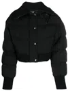 Jacquemus La Doudoune Caraco In Schwarz
