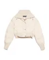 Jacquemus La Doudoune Caraco Puffer Jacket In White