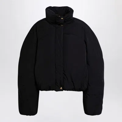 Jacquemus La Doudoune Courte Caraco Bomber Jacket In Black