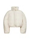 Jacquemus La Doudoune Courte Caraco Down Jacket In Neutral