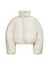 Jacquemus La Doudoune Courte Caraco Down Jacket In Neutral