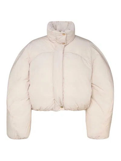 JACQUEMUS LA DOUDOUNE COURTE CARACO DOWN JACKET