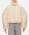 Jacquemus La Doudoune Courte Caraco Down Jacket In Neutral