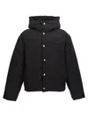 Jacquemus La Doudoune Down Jacket Men In Black