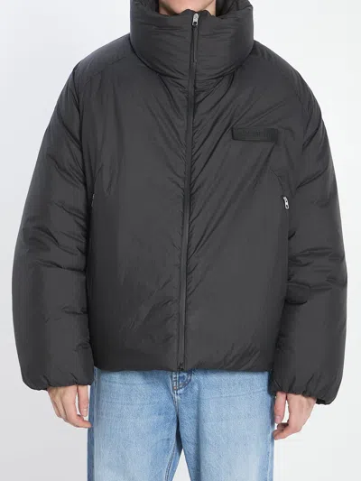 Jacquemus Boxy Black Short Padded Jacket