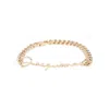 Jacquemus La Gourmette Logo Lettering Bracelet In Gold
