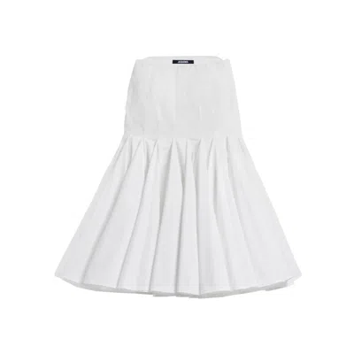 JACQUEMUS JACQUEMUS LA JUPE AGAVE SKIRT