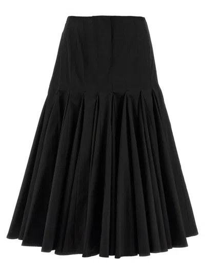 Jacquemus La Jupe Agave In Black