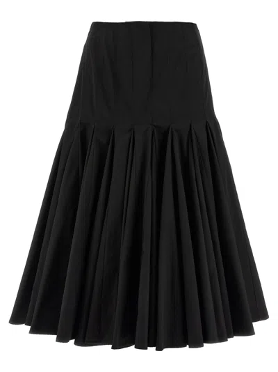 Jacquemus La Jupe Agave In Black