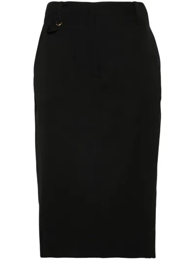 JACQUEMUS LA JUPE BARI MIDI SKIRT