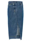 Jacquemus La Jupe De-nimes Denim Midi Skirt