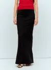 Jacquemus Women La Jupe Escala Skirt In Black