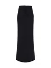 Jacquemus Women La Jupe Escala Skirt In Black