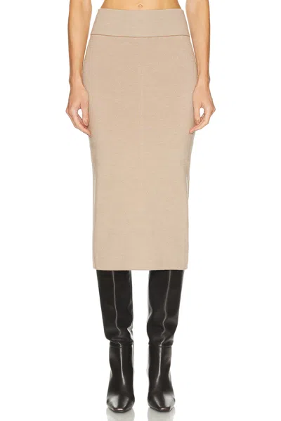 Jacquemus La Jupe Maille Doppio In Blue