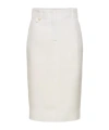 Jacquemus La Jupe Midi Bari Viscose Midi Skirt