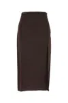 Jacquemus La Jupe Notte In Brown