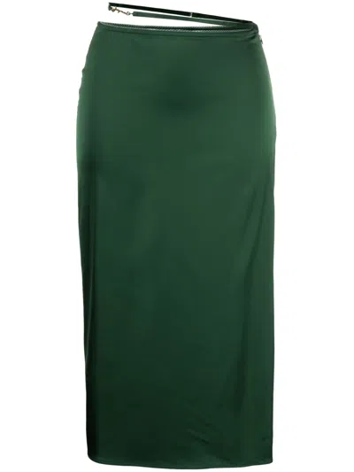 JACQUEMUS LA JUPE NOTTE MIDI SKIRT