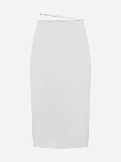 Jacquemus Off-white Les Classiques 'la Jupe Pralu' Midi Skirt