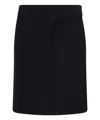 Jacquemus 'la Mini Robe Chemise' Shirt Dress Women In Black