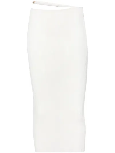 JACQUEMUS LA JUPE PARLU KNITTED MIDI SKIRT