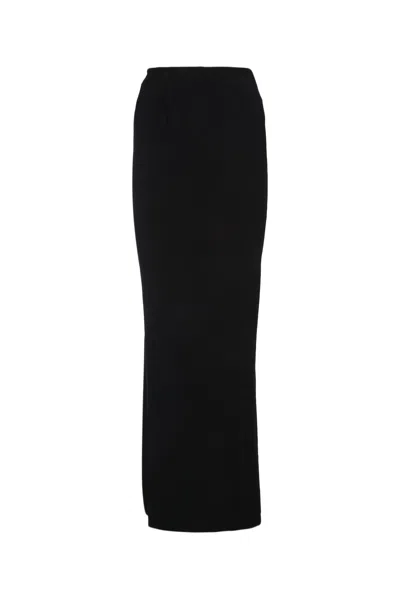 Jacquemus La Jupe Peplo In Black