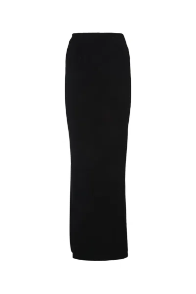 Jacquemus La Jupe Peplo Skirt In Black