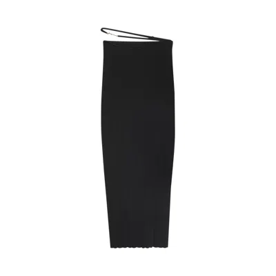 Pre-owned Jacquemus La Jupe Pralu 'black' | Women's Size 38
