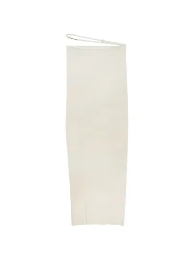 Jacquemus La Jupe Pralu Skirt In White