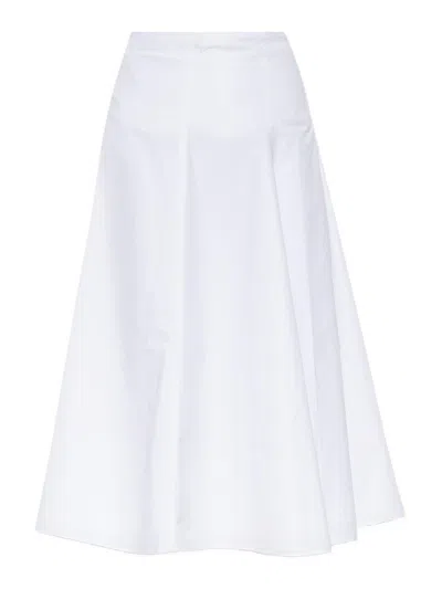 JACQUEMUS LA JUPE TRIANGLE MIDI SKIRT