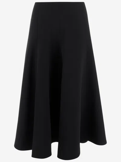Jacquemus La Jupe Triangle Skirt In Black