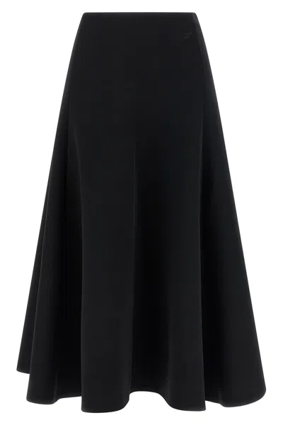 Jacquemus 'la Jupe Triangle' Skirt In Black