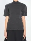Jacquemus Knitted Wool And Cashmere Sweater In Gray