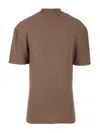 Jacquemus Womens Brown P La Maille Castagna High-neck Wool Top In Brown
