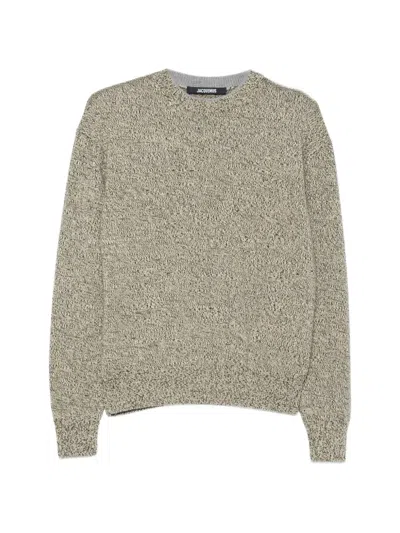 Jacquemus La Maille Moulin Sweater In Neutral