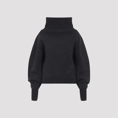 JACQUEMUS LA MAILLE PALLONE PULLOVER